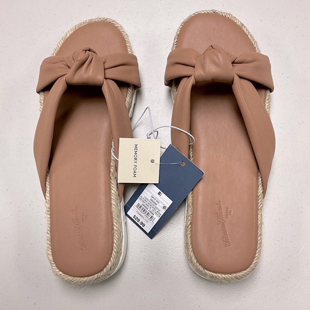 Women's Dena Knotted Espadrille Sandals - Universal Thread